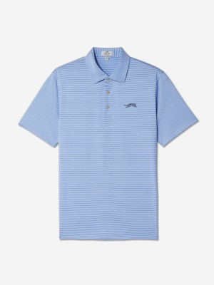 Sun Day Red Classic Stripe Polo Blå | 105467-DWR