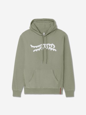 Sun Day Red Luare Chain Stitch Hoodie Olive/Cream | 403826-XMR