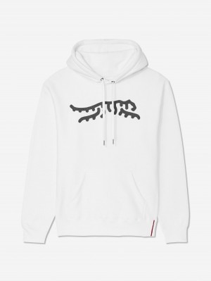 Sun Day Red Luare Chain Stitch Hoodie White/Gray | 170982-GNH