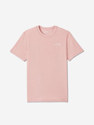 Sun Day Red Performance Short Sleeve Tech Tee Rosa | 603819-EMC