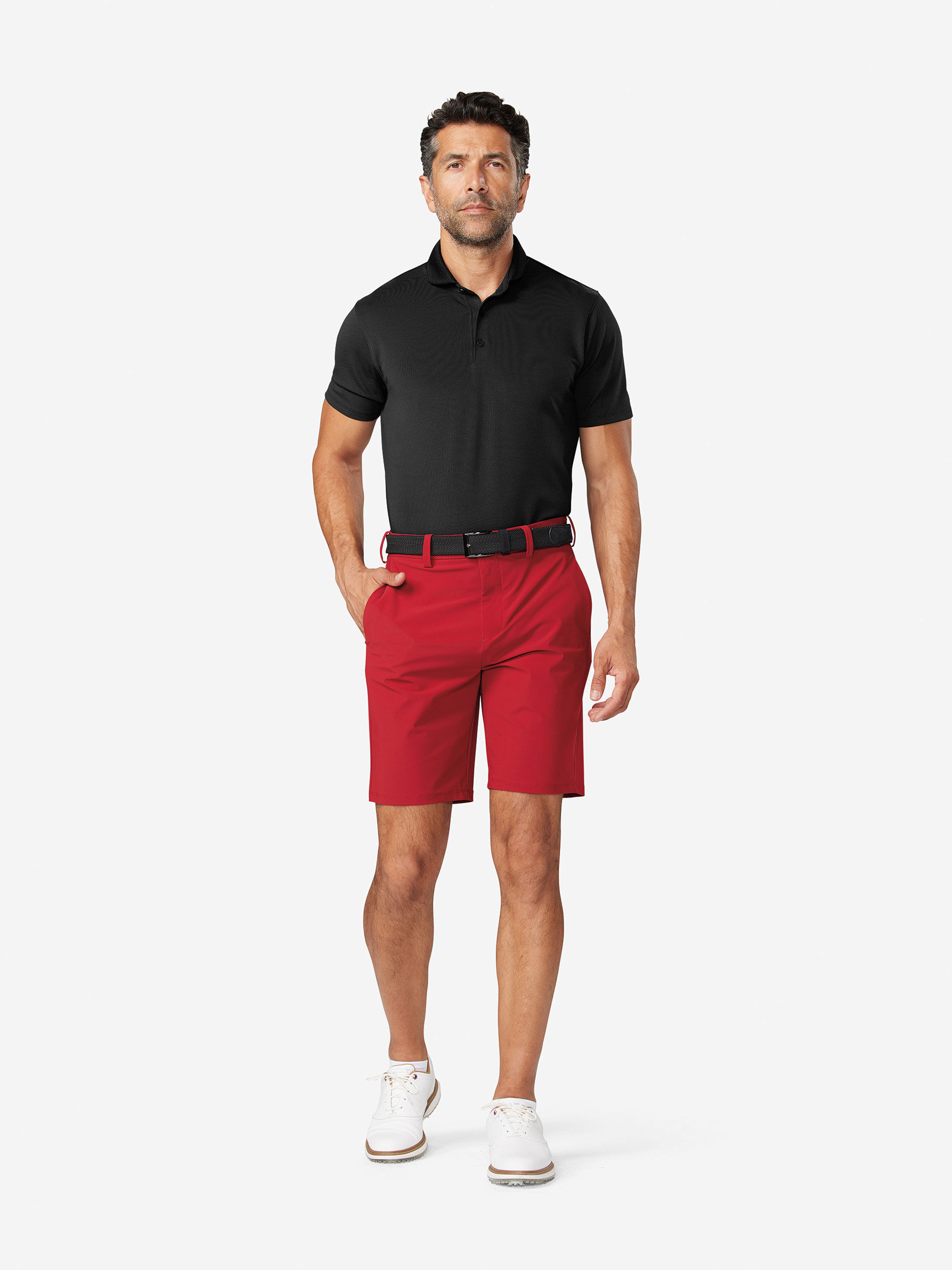 Sun Day Red 9" Endless Stretch Short Röda | 940237-TOM