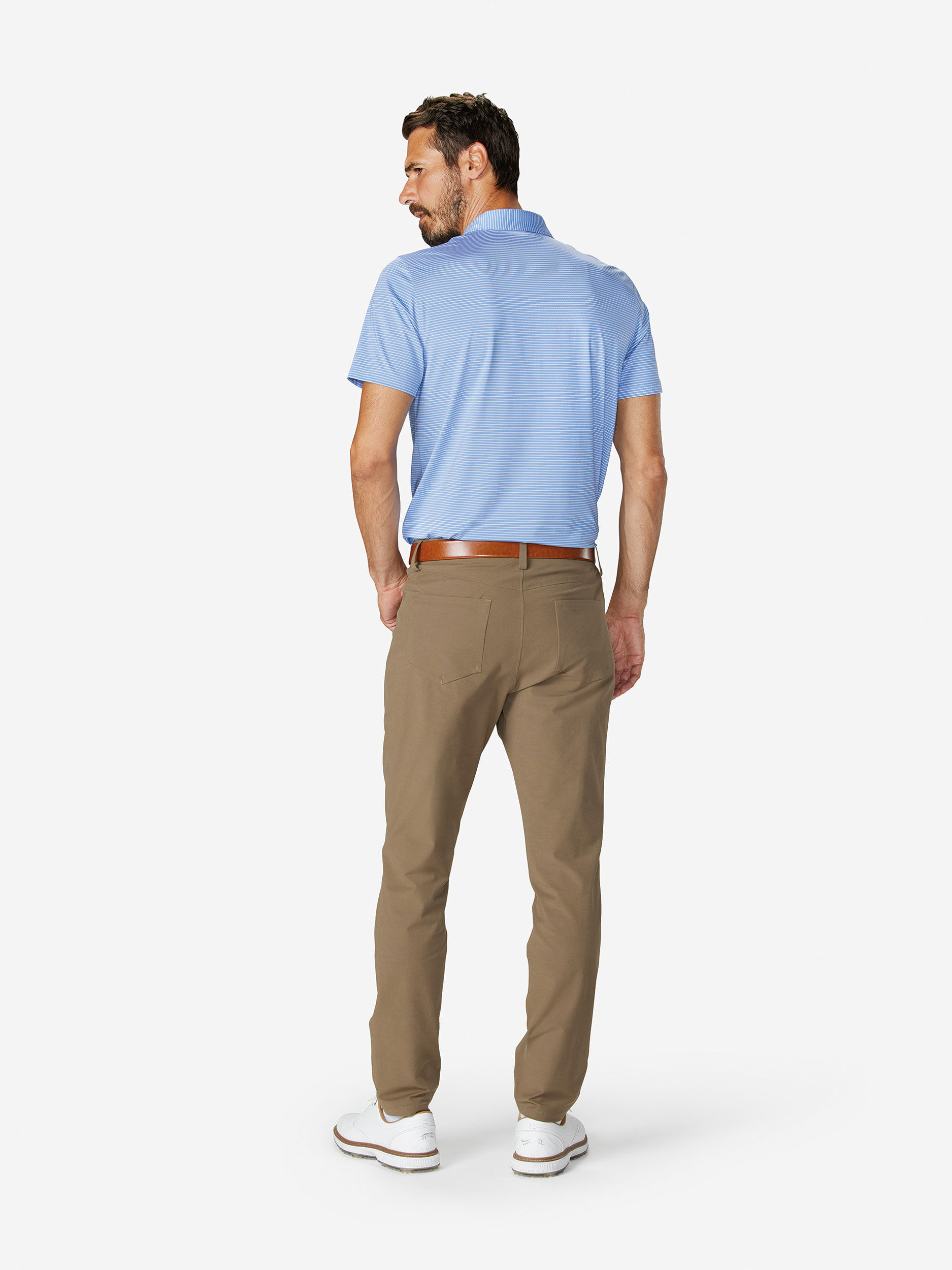 Sun Day Red Classic Stripe Polo Blå | 105467-DWR