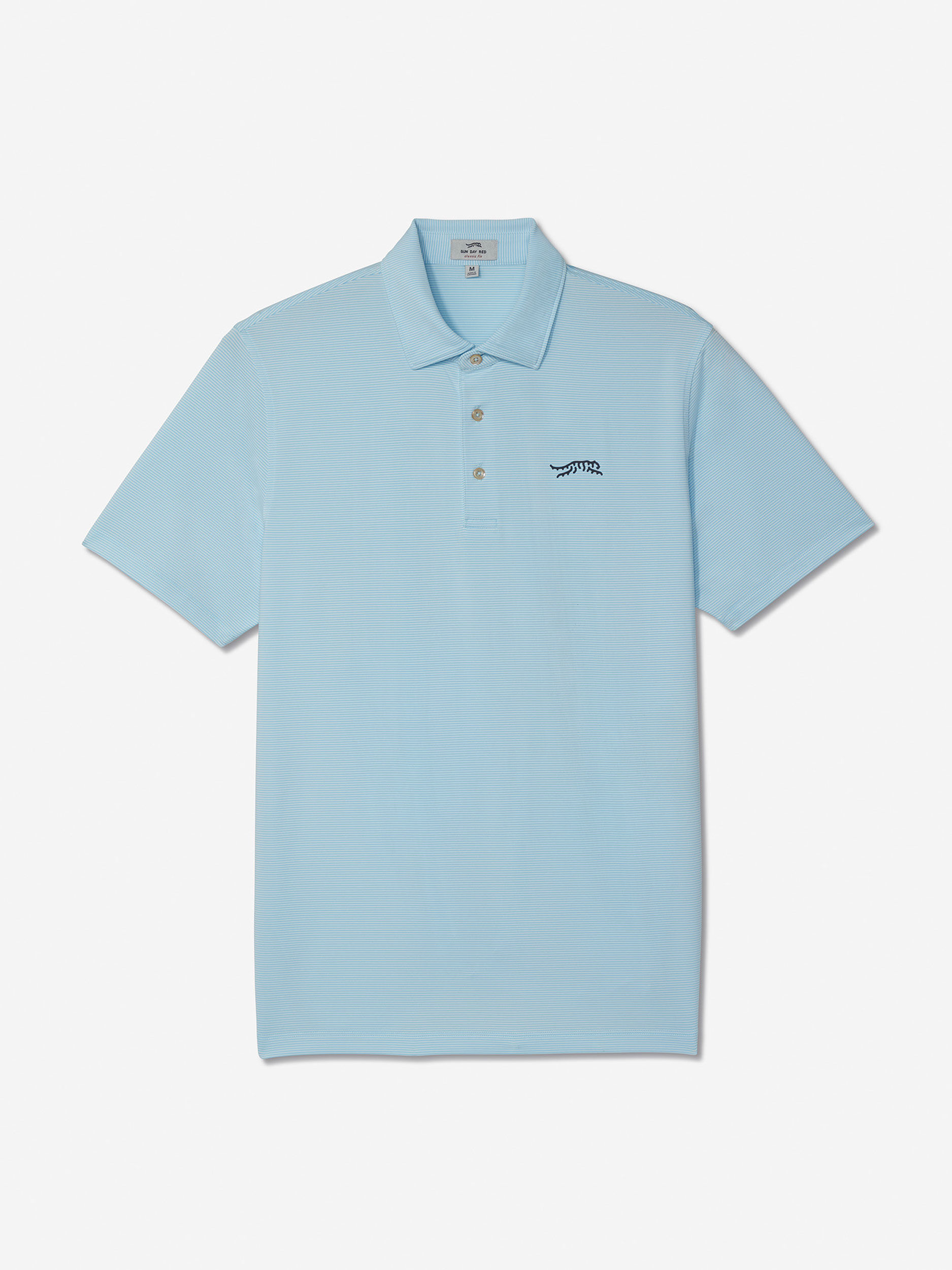 Sun Day Red Classic Stripe Polo Vita Blå Randig | 695740-BNM