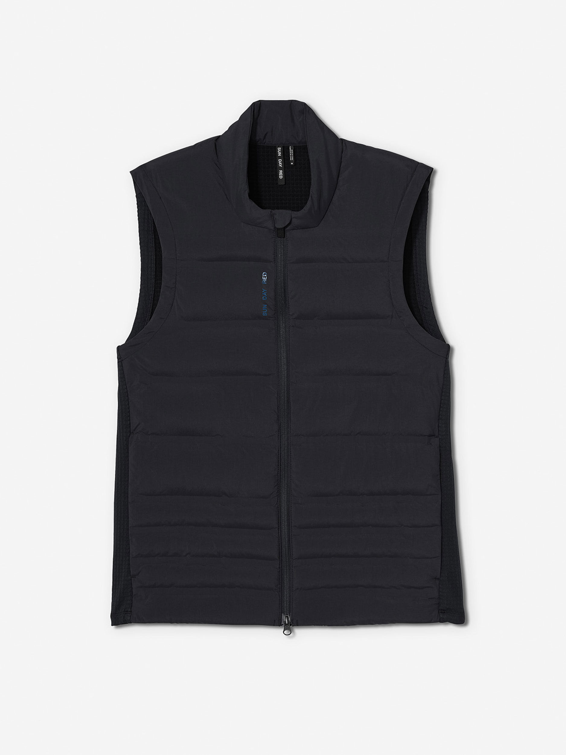 Sun Day Red Insulated Grid Vest Svarta | 604873-WKG