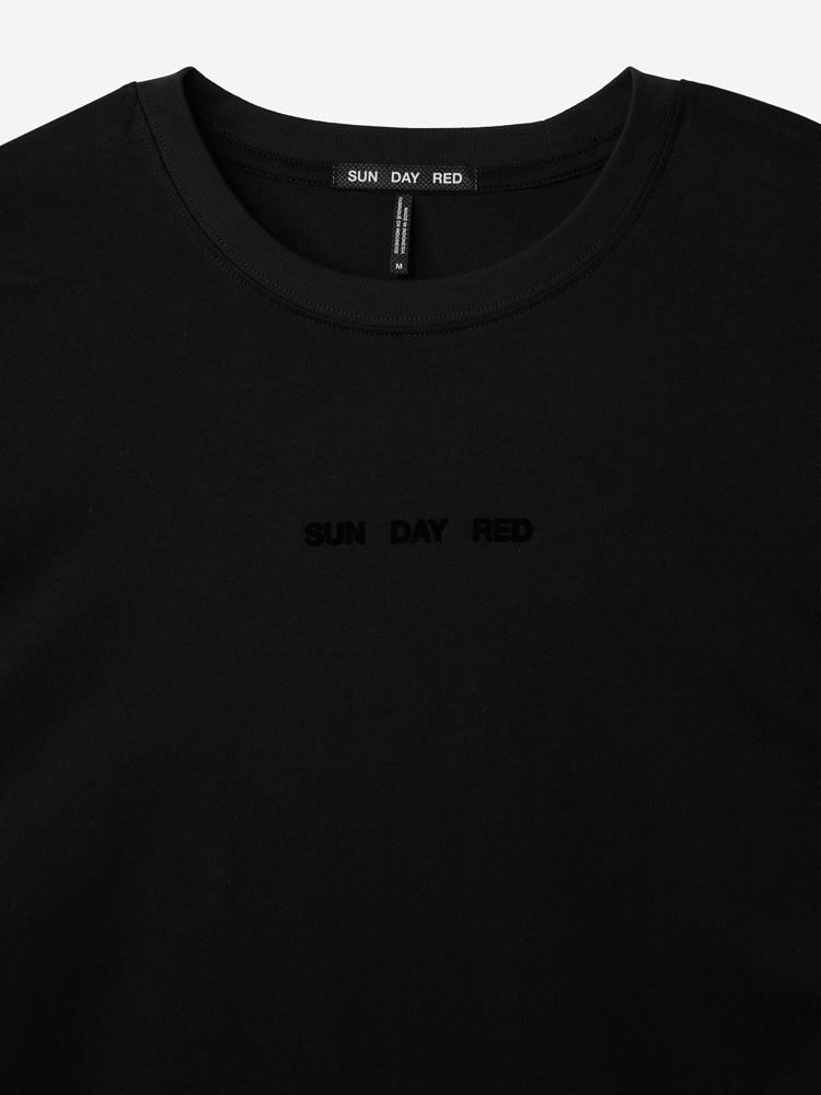 Sun Day Red Long Sleeve Dark Matter T-Shirt Svarta | 518790-FUC