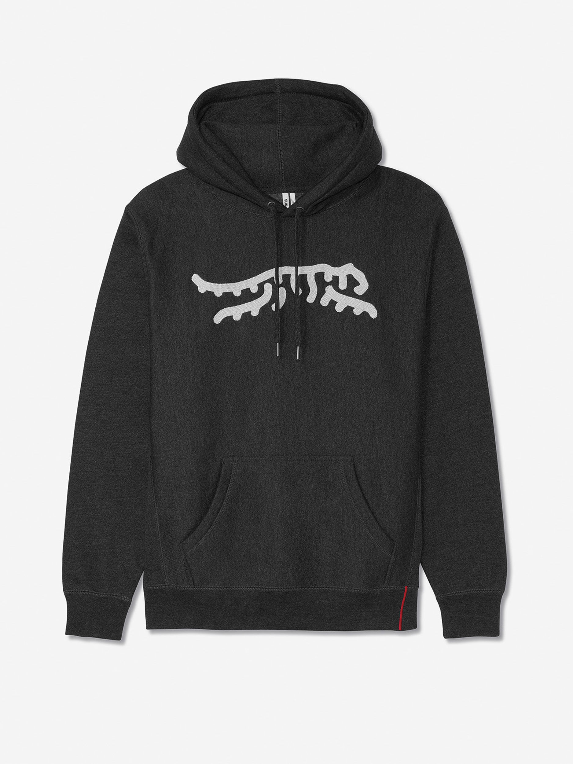 Sun Day Red Luare Chain Stitch Hoodie Charcoal/Light Gray | 835709-UIP