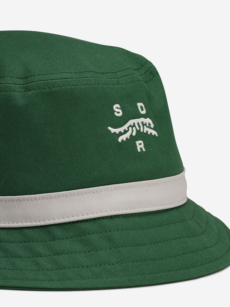 Sun Day Red Pines Twill Bucket Hat Pine/Needle | 805379-VGK