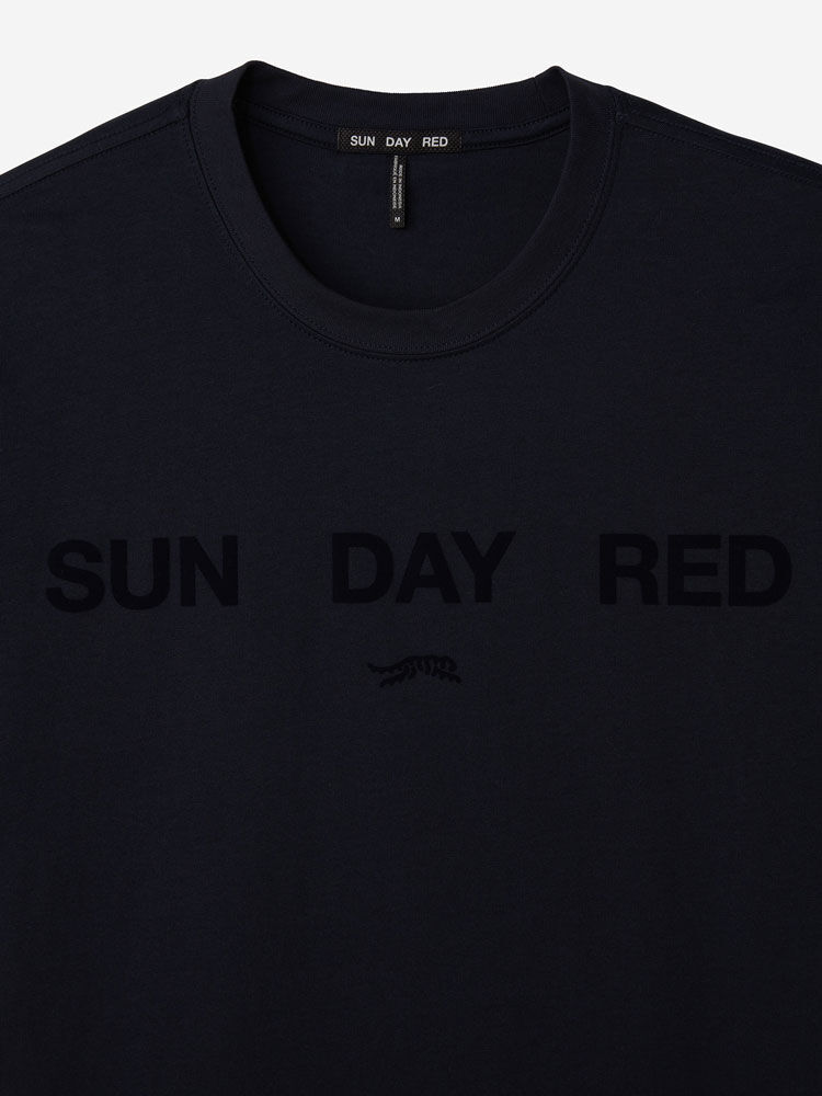 Sun Day Red SunDay T-Shirt Marinblå | 708195-PDX